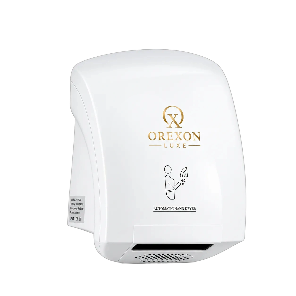 Orexon wall mounted automatic hand dryer for hotels - OREXON LUXE